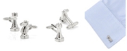 Ox & Bull Trading Co. Men's Knight and Rook Chess Piece Cufflinks
